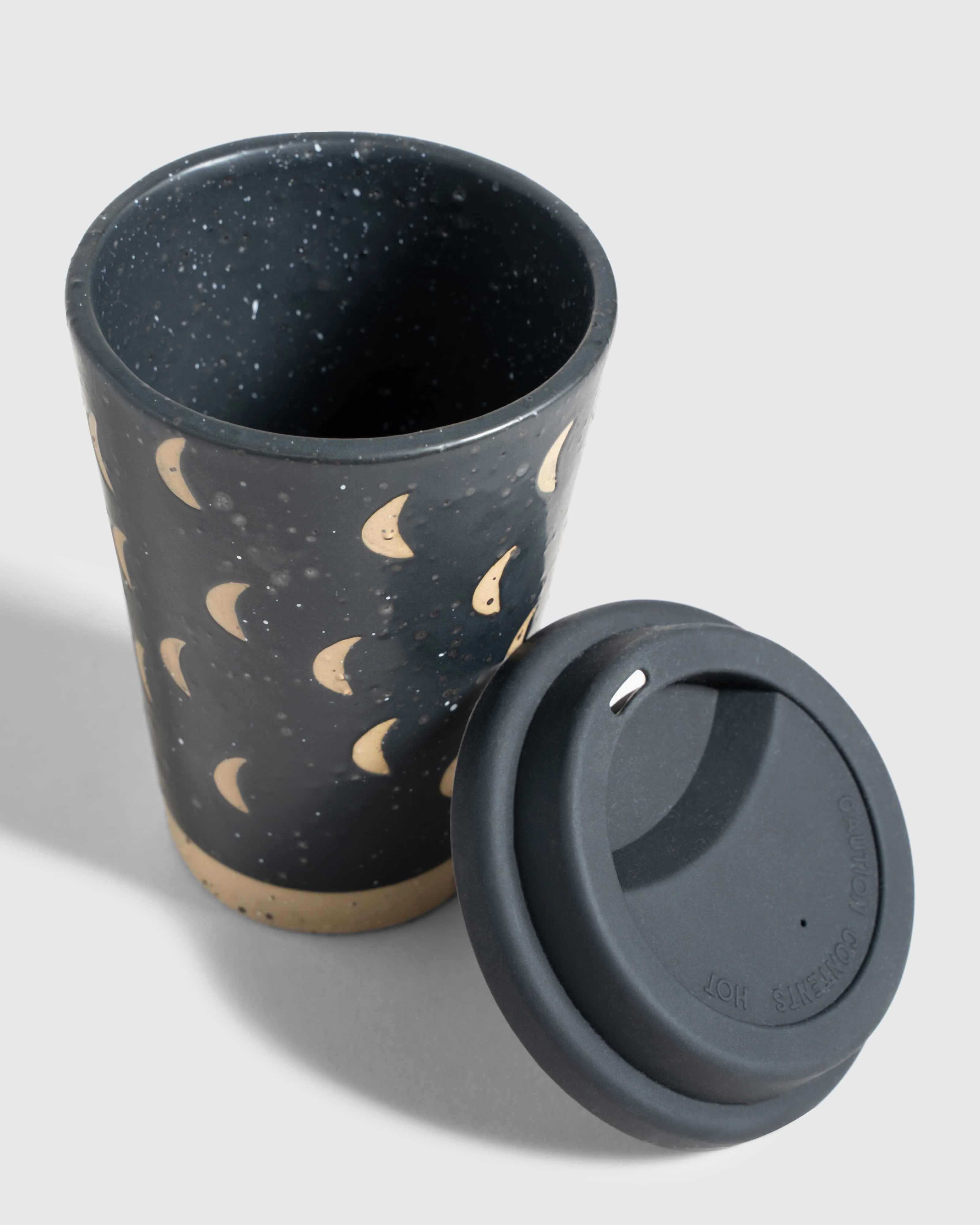 12 oz. Stoneware Travel Mug