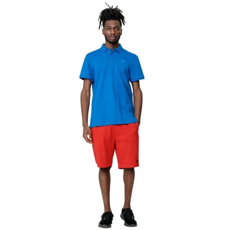 4F Mens Cotton T-shirt - Blue