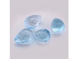 4X6MM  DROPS BLUE TOPAZ  LOOSE GEMSTONE