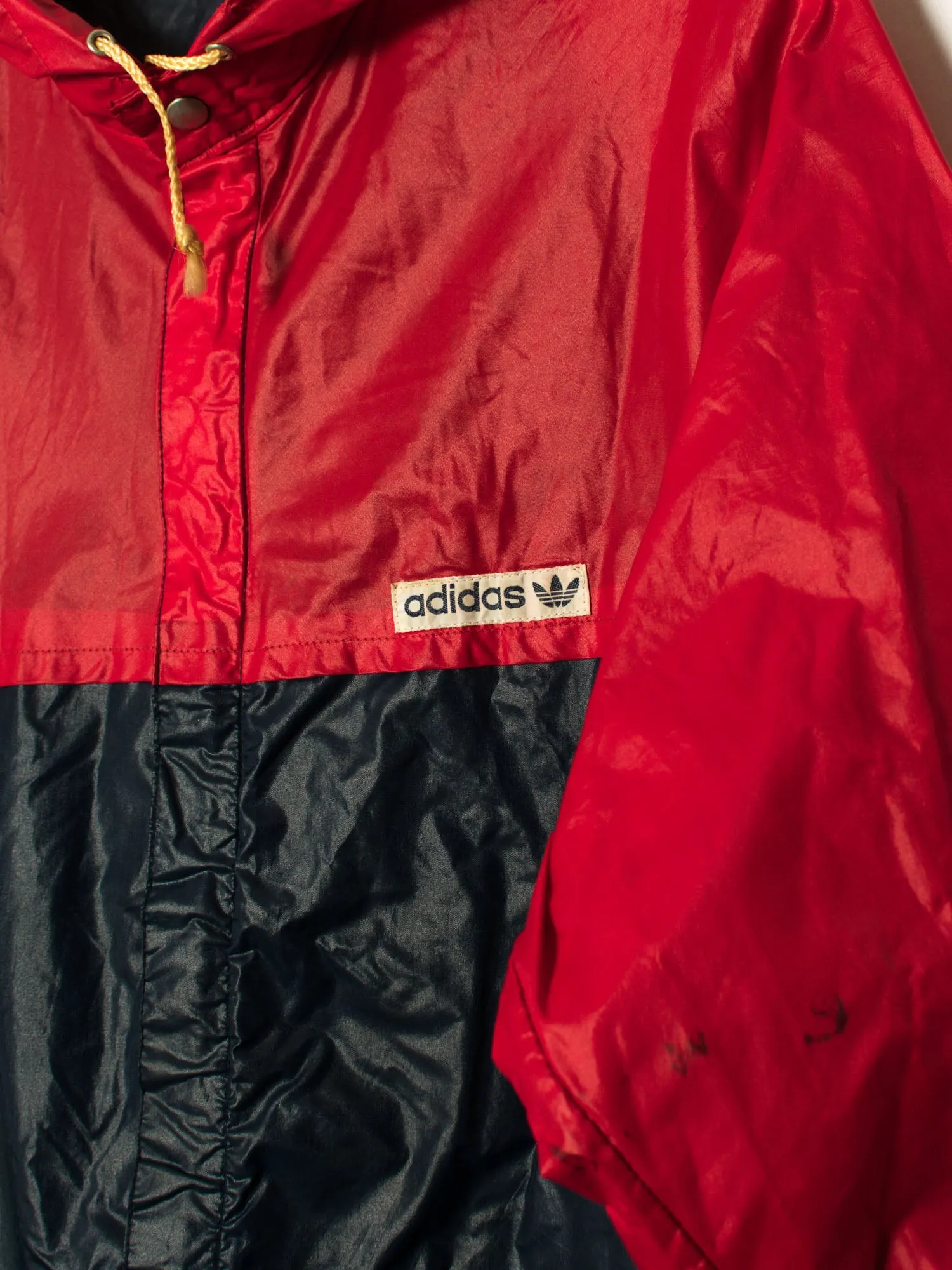 Adidas Originals Red & Blue Raincoat