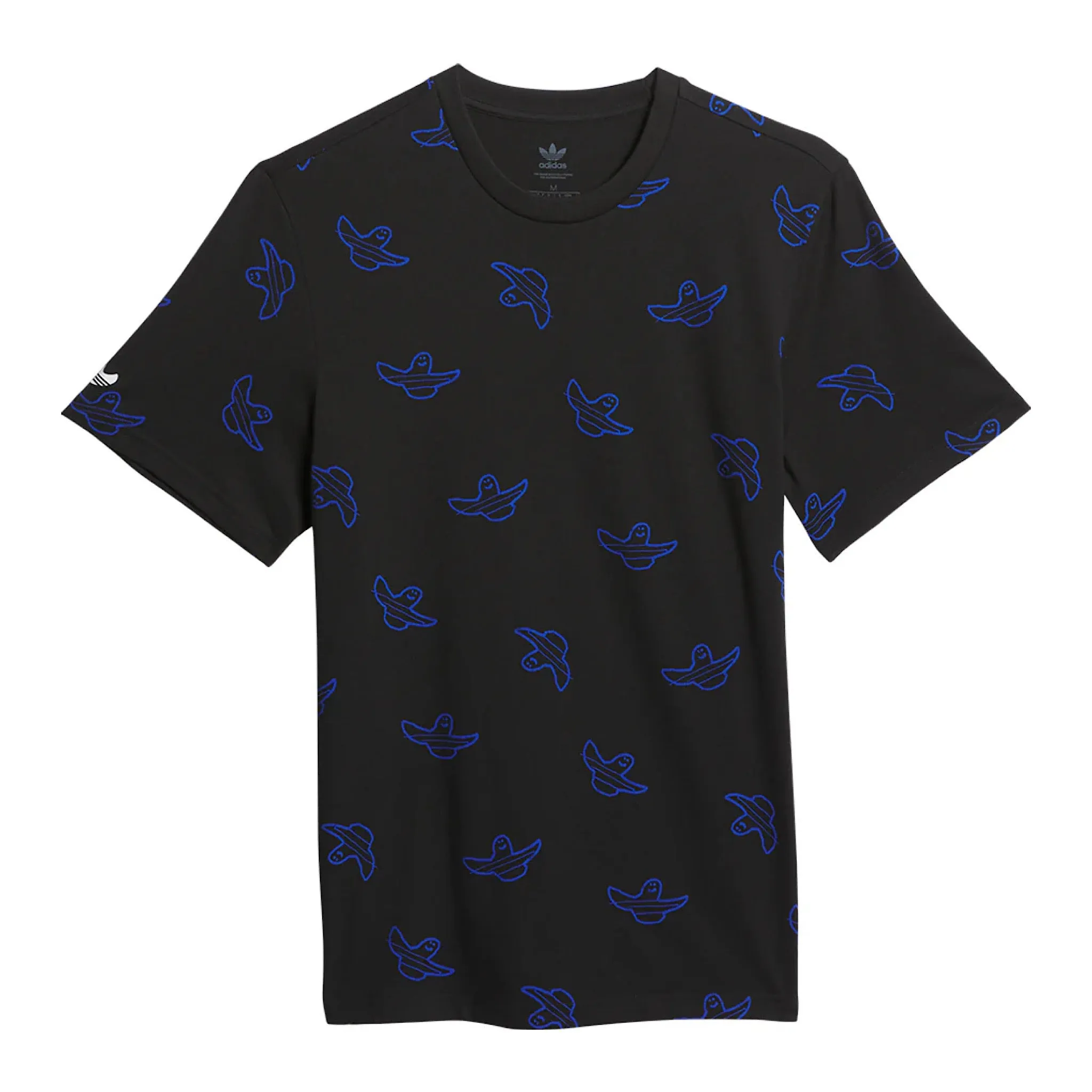 Adidas - Shmoo AOP T-Shirt - Black/Royal Blue