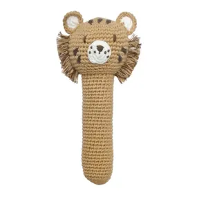 Albetta Crochet Stick Rattle Tiger