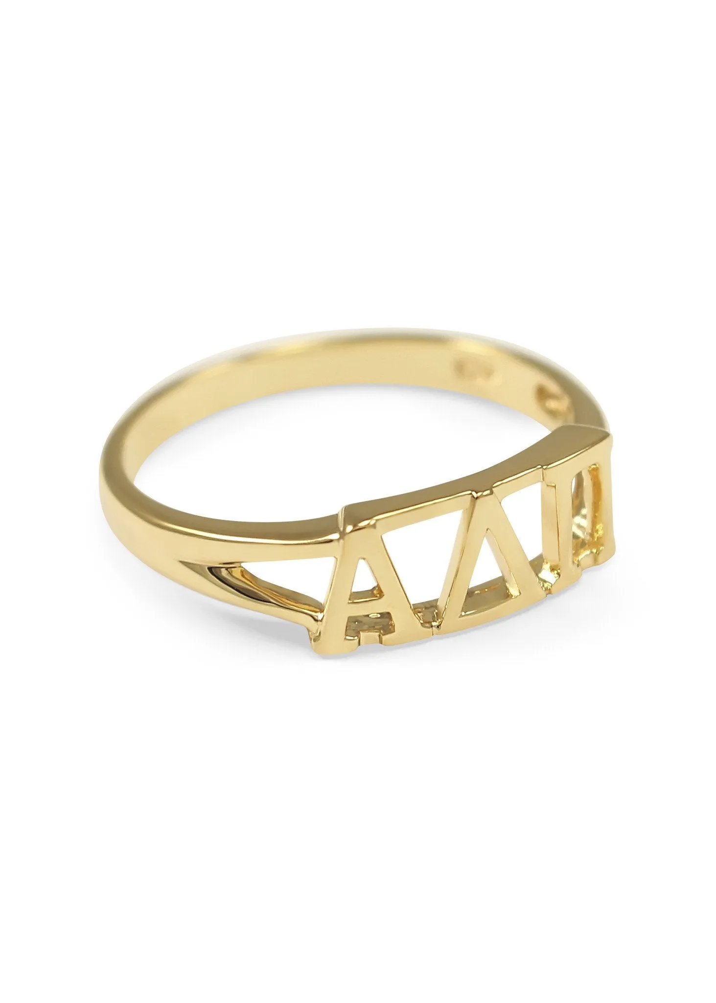 Alpha Delta Pi Sunshine Gold Ring