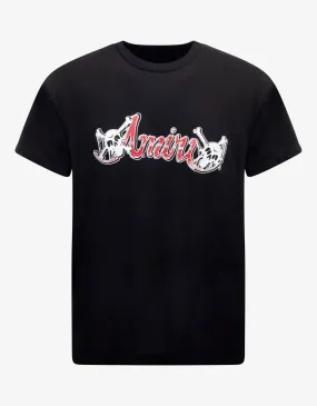 Amiri Black Mötley Crüe Amiri T-Shirt