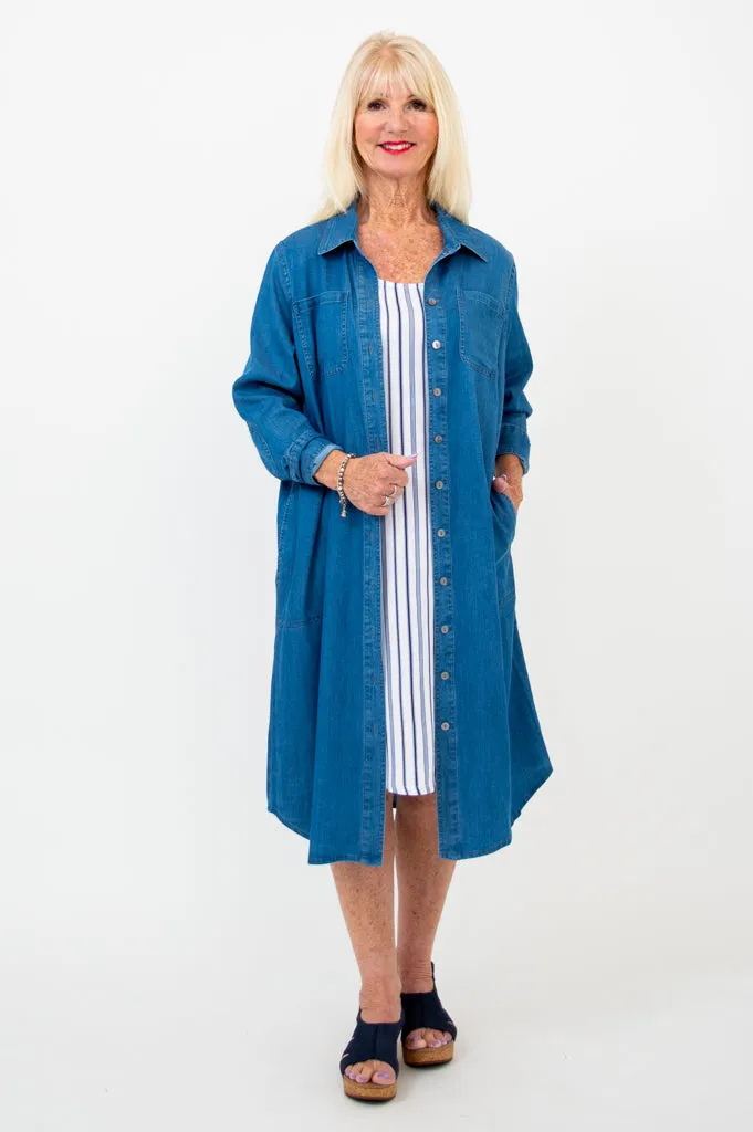 Anka Duster, Tencel Denim