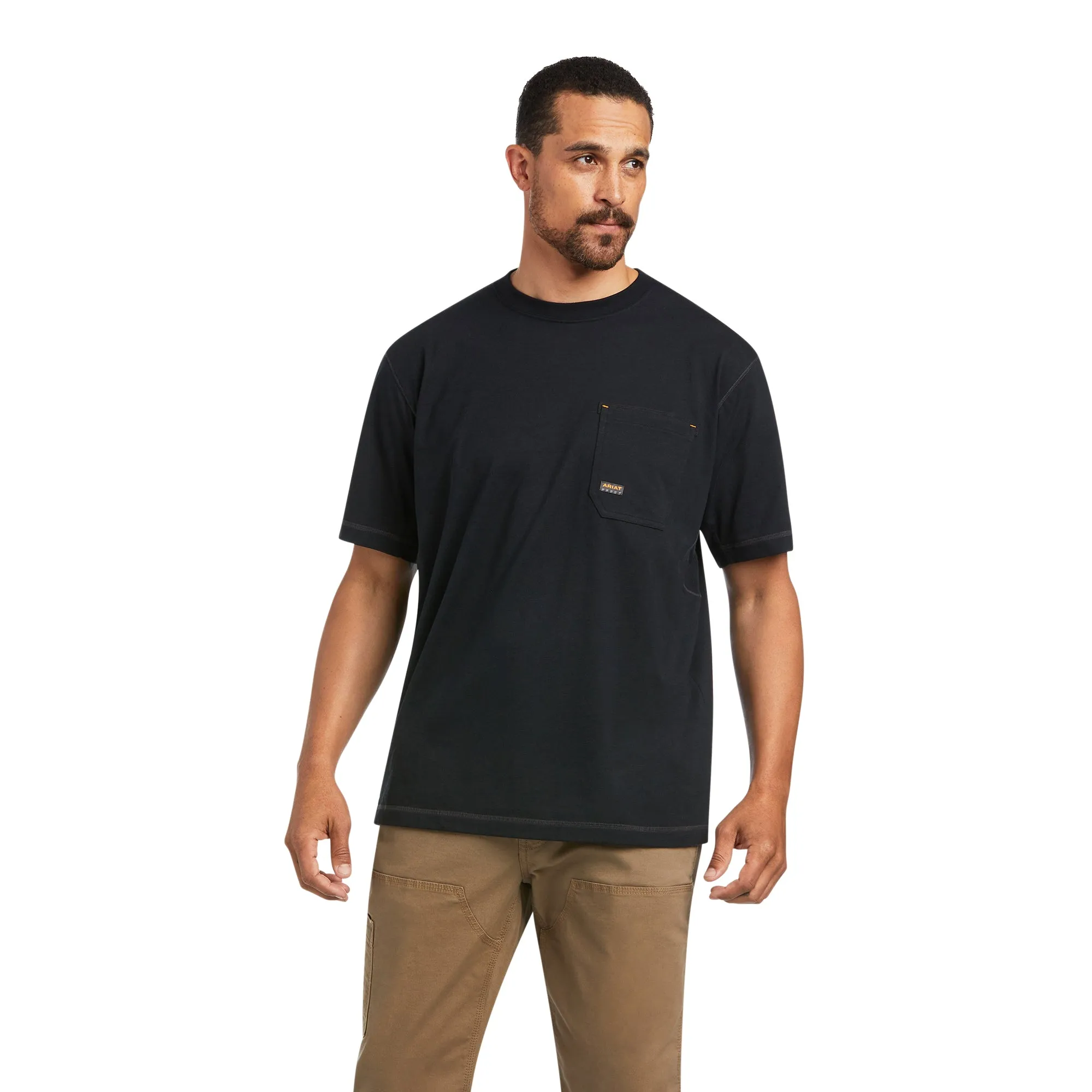 Ariat Men's Rebar Workman Reflective Flag T-Shirt