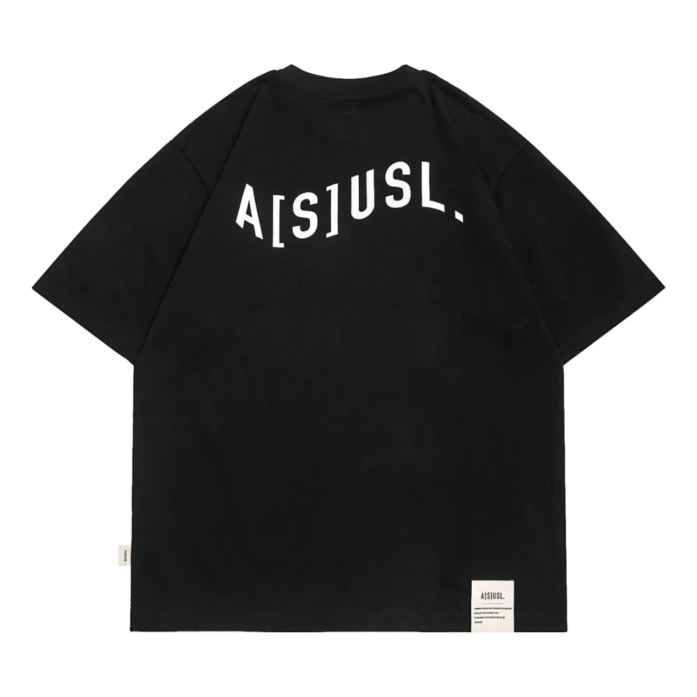 A[S]USL KID'S ASUSL WAVE LOGO TEE-BLACK