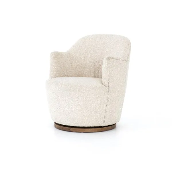 AURORA SWIVEL CHAIR-KNOLL NATURAL