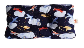 Babycuddle Head Pillow - Airplanes in Navy Blue