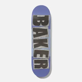 Baker Figgy Sketchy Blue Skateboard Deck - 8.25