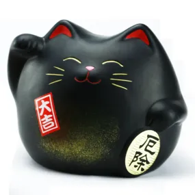 Bank, Black Cat 6.8 x 5 Ceramic