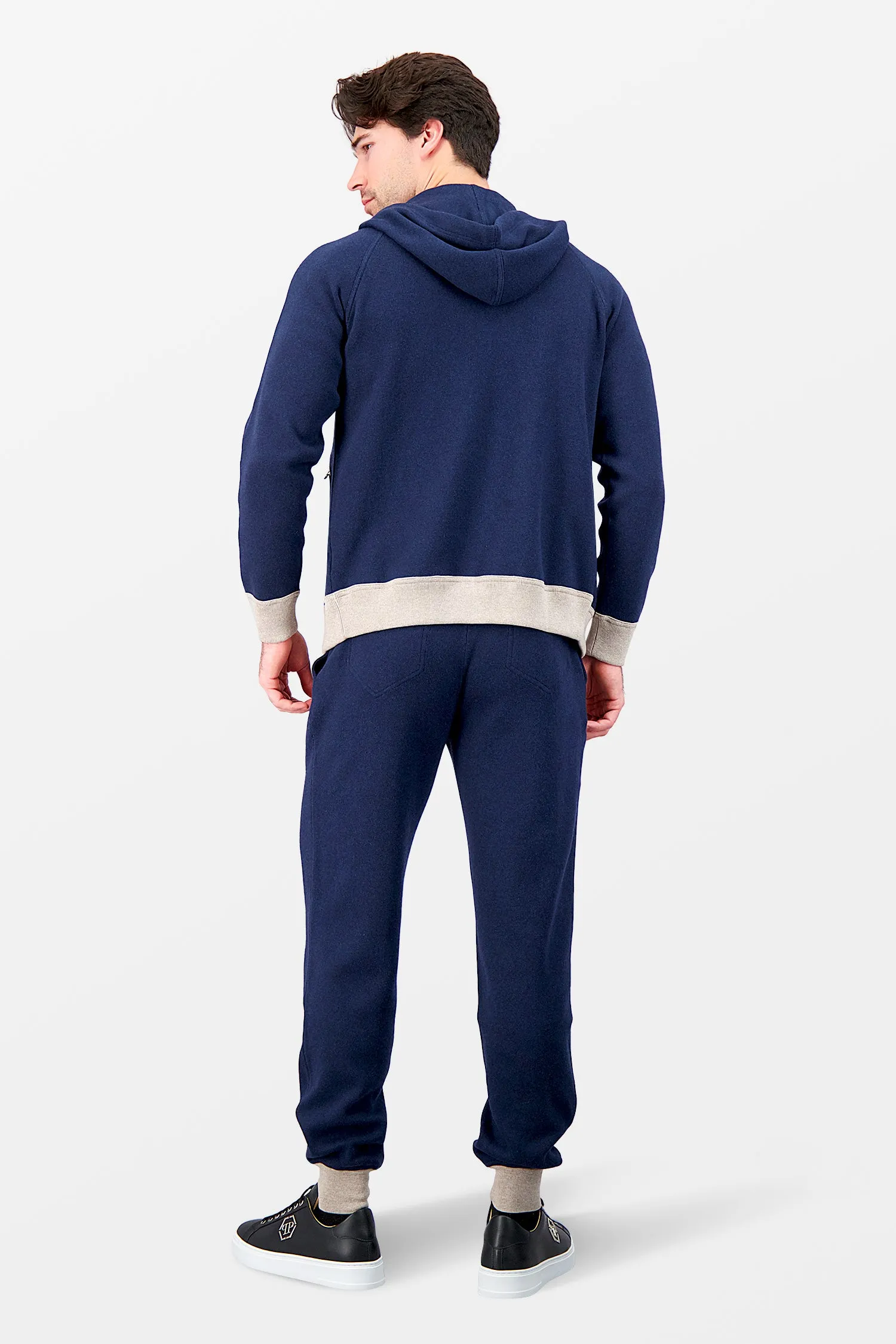 Barba Napoli Blue Tracksuit Sweatpants