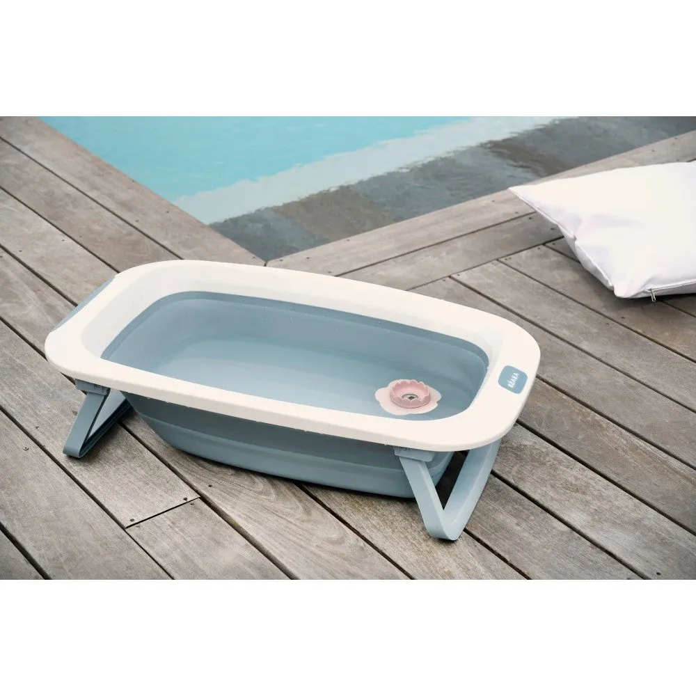 Beaba Easy Pop Foldable Bath - Baltic Blue