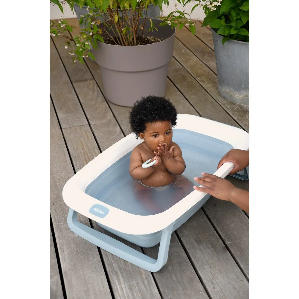 Beaba Easy Pop Foldable Bath - Baltic Blue