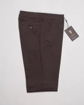 Berwich Morello Garment Dyed Chinos / Moro