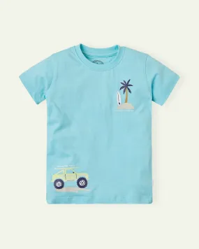 Blue Graphic T-Shirt