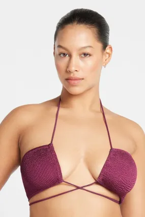 Bond-eye Margarita Bandeau - Boysenberry