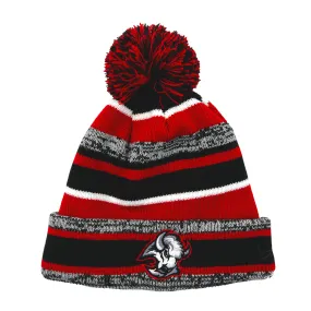 Buffalo Sabres Goat Head Pom Pom Beanie