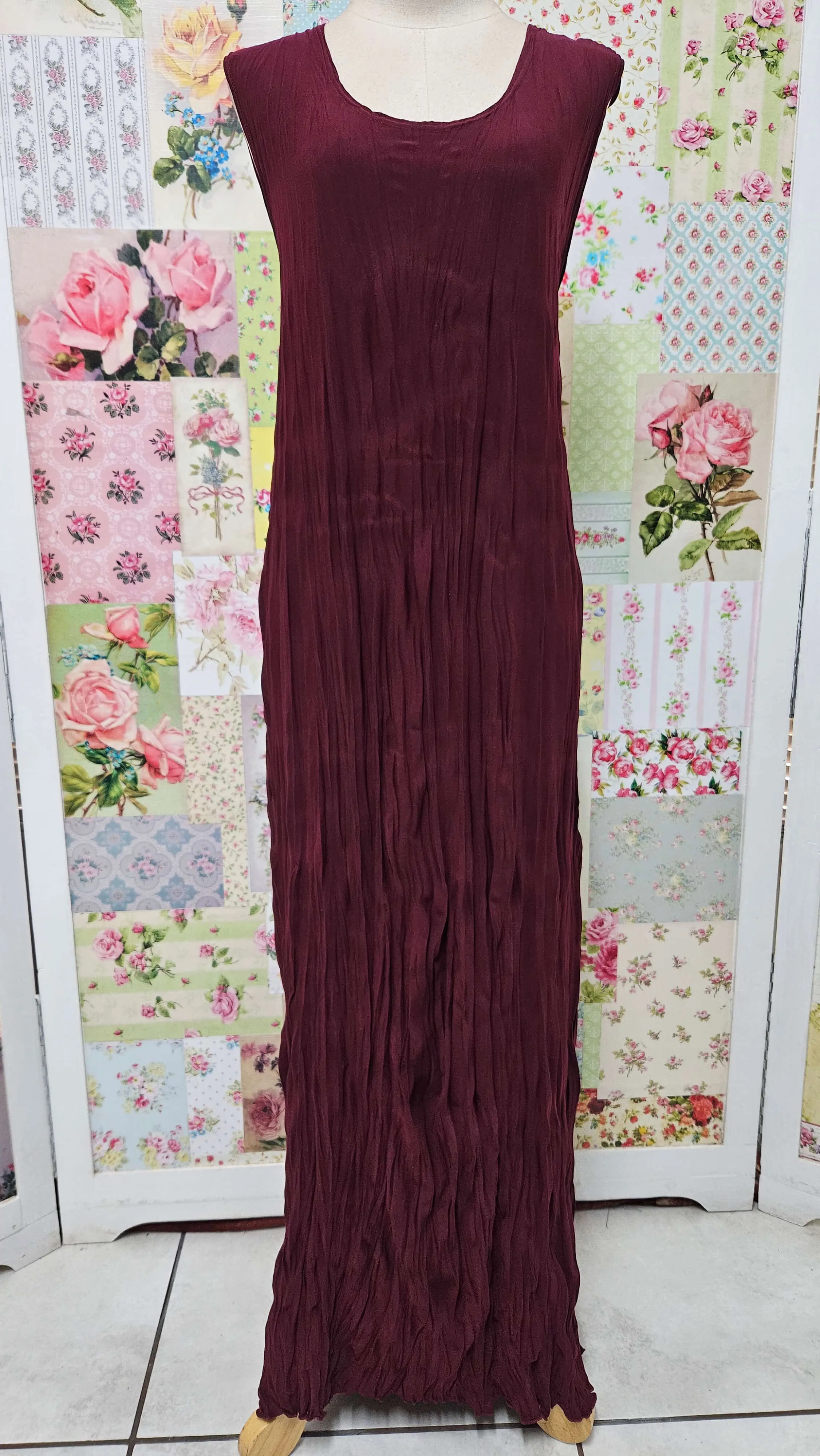 Burgundy Dress Set LR0657