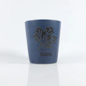 Ceramic Maple Leaf Shot glass.