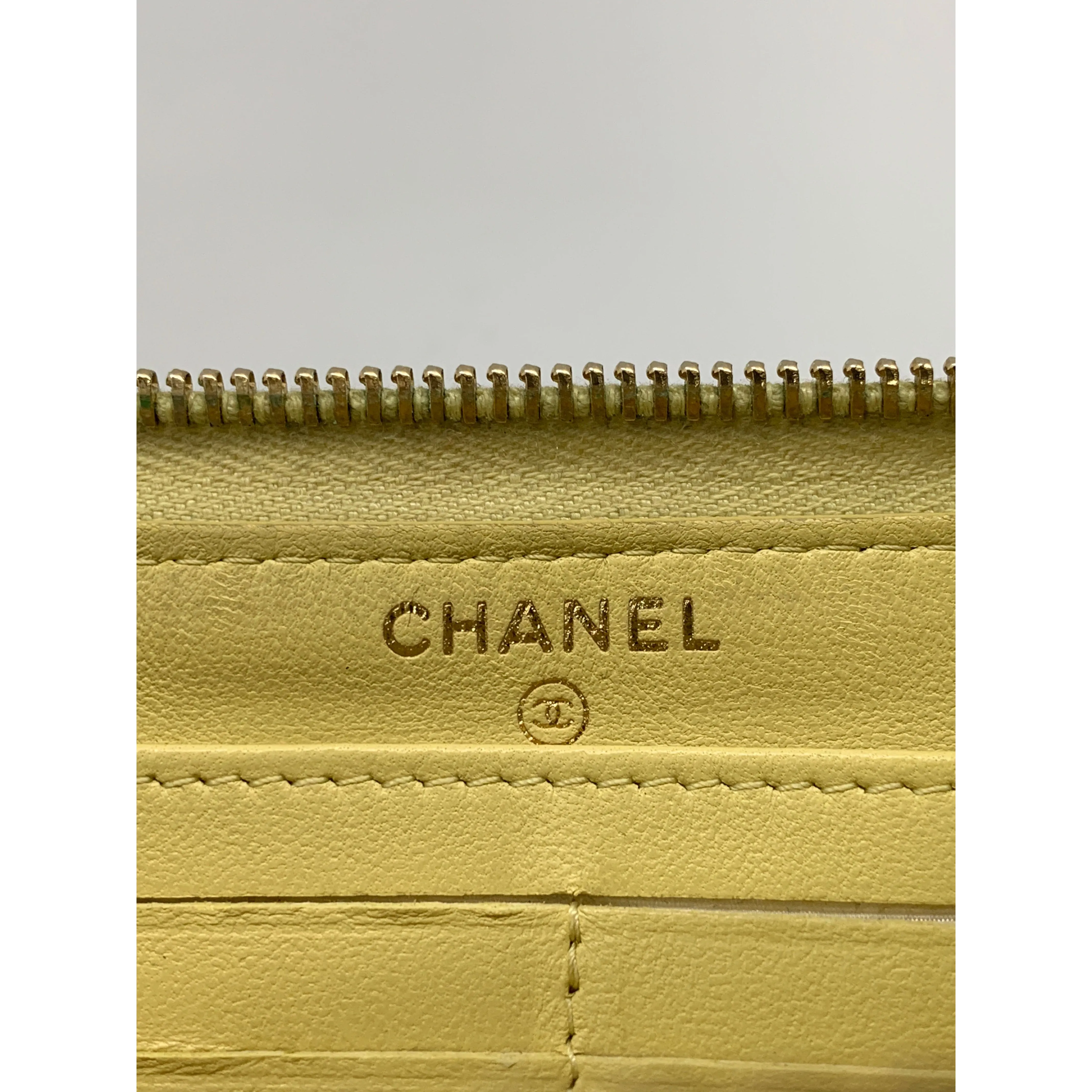 #CHANEL/Long Wallet/BLK