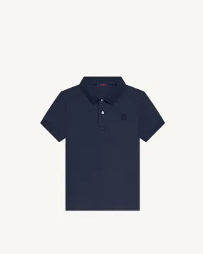 Ciro kids' cotton polo shirt Navy