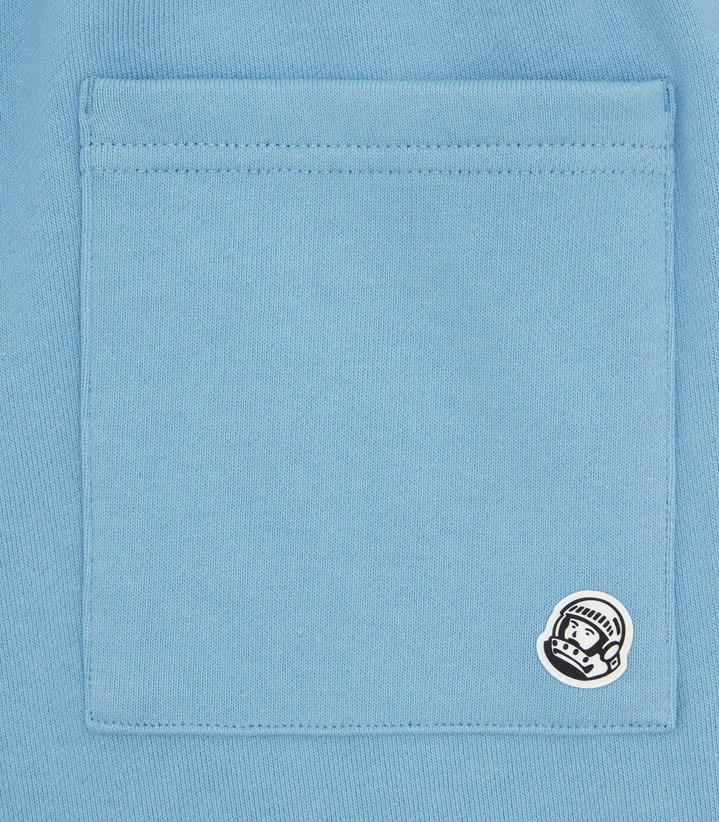 CREST LOGO SWEAT SHORTS - BLUE