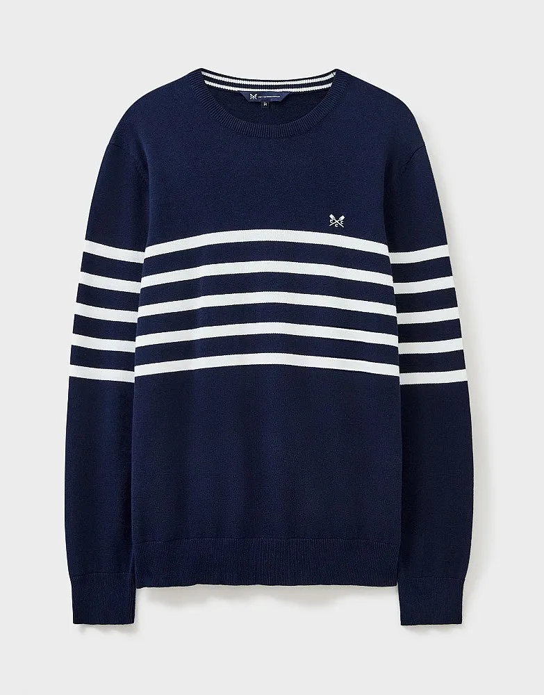 Crew Ross Striped Organic Knit