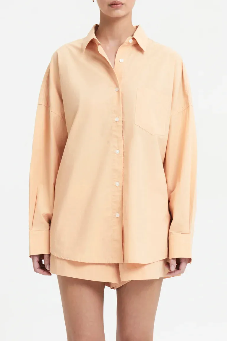 Cruz Poplin Shirt Melon