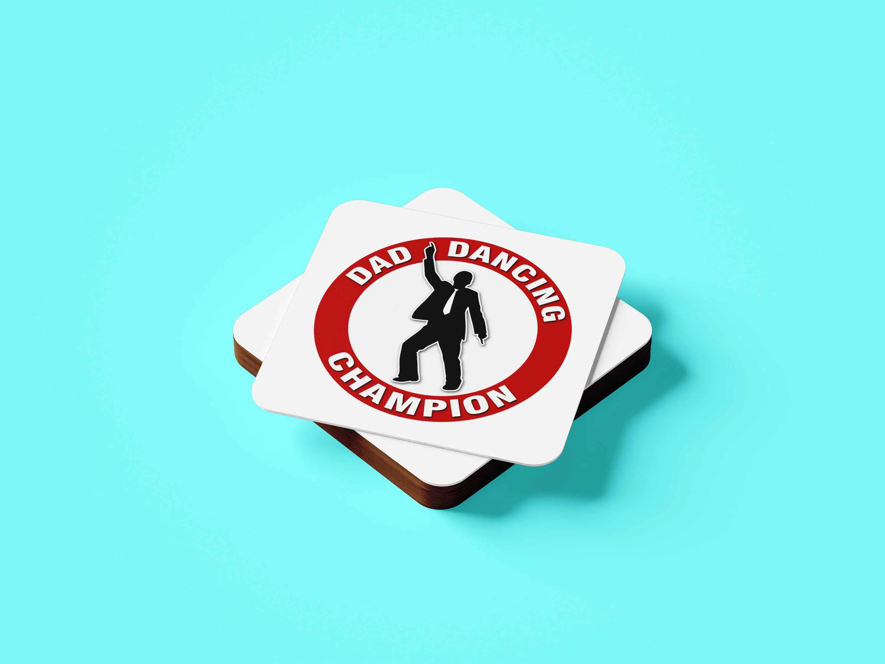 Dad Dancing Champion Coaster