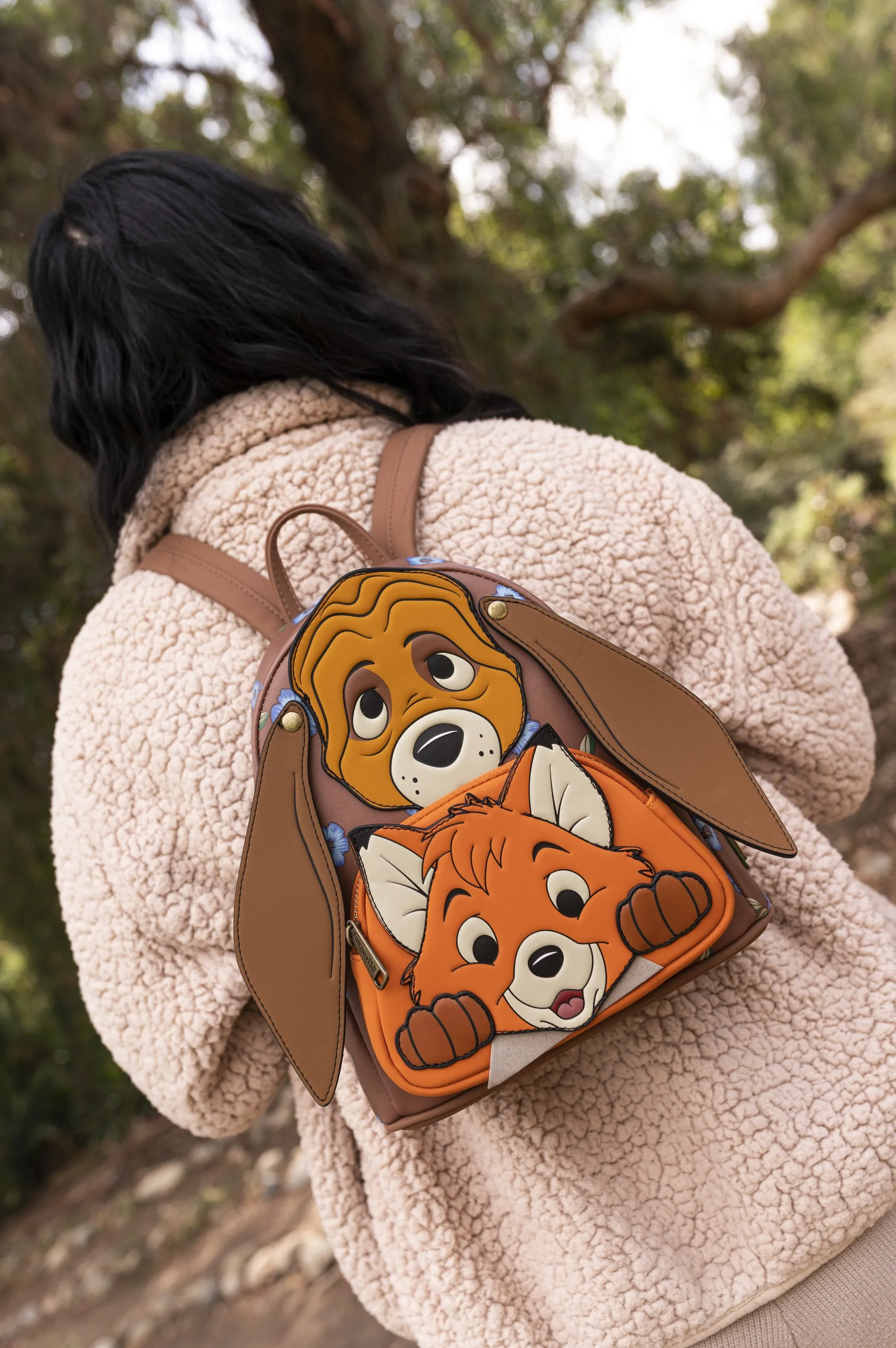 Disney Fox and the Hound Todd and Copper Cosplay Mini Backpack