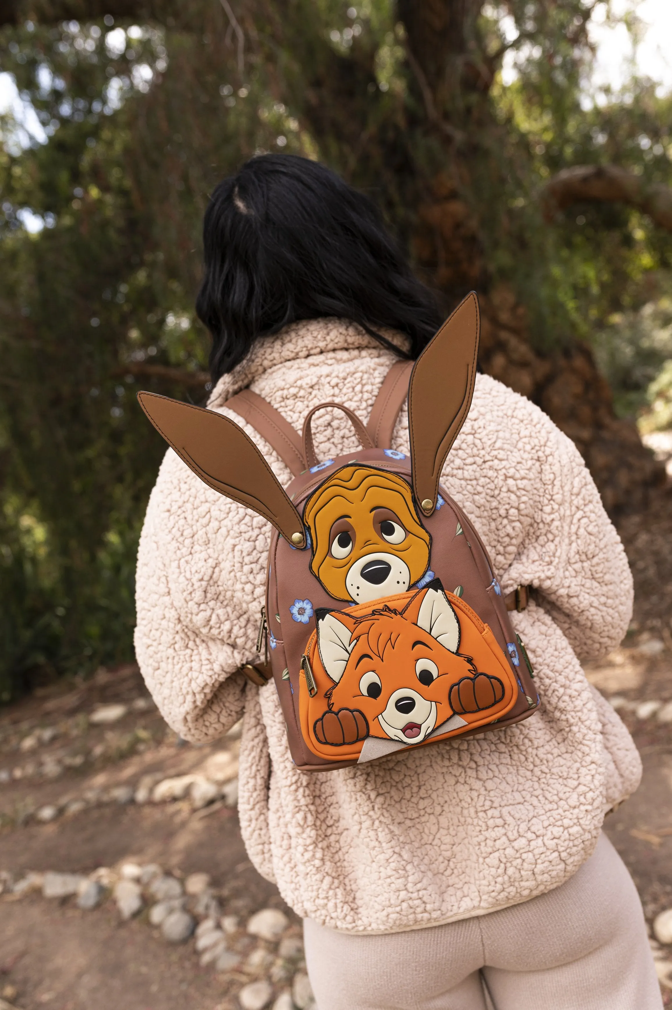 Disney Fox and the Hound Todd and Copper Cosplay Mini Backpack