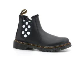 DR. MARTENS Lenoire J Romario Polacco Elastici Pois Black 2976J-27035001