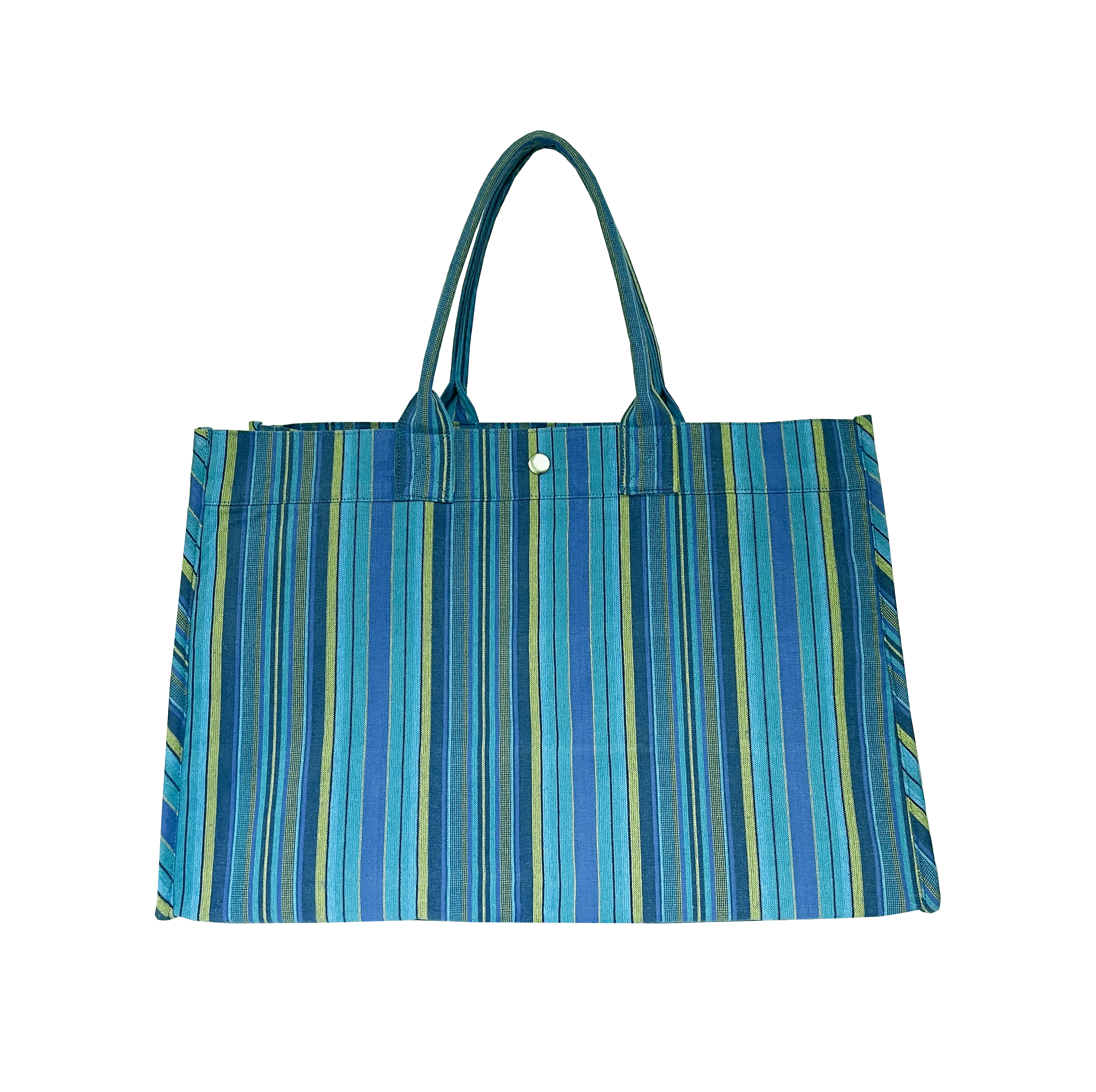 East West Bag Basics- HAPPY BLUE Stripes