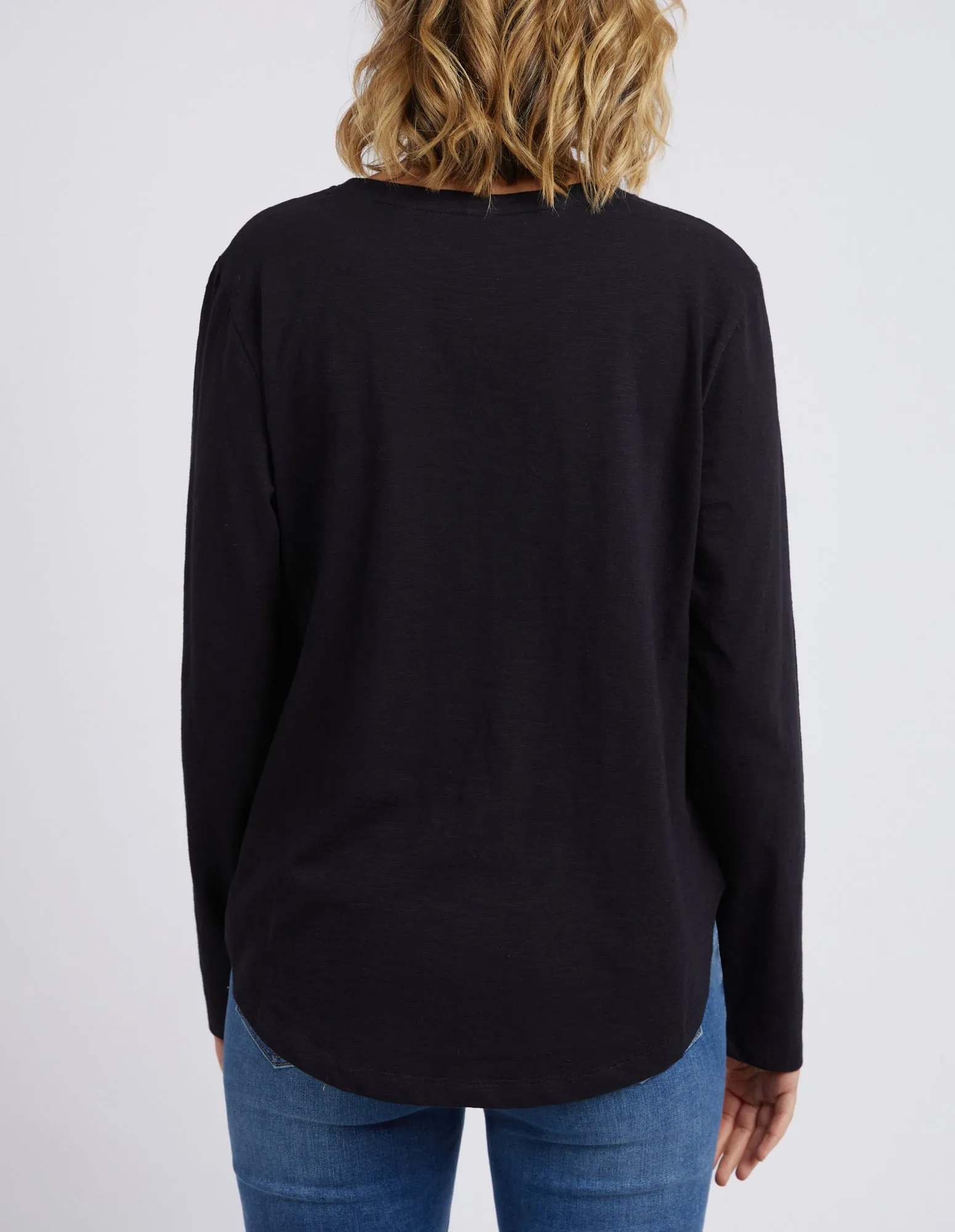 Elm Everyday L/S Tee - Black