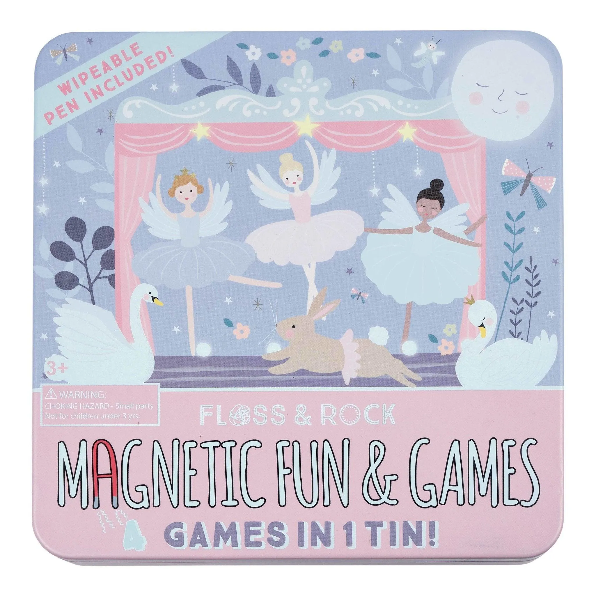 Enchanted Magnetic Fun & Games Tin