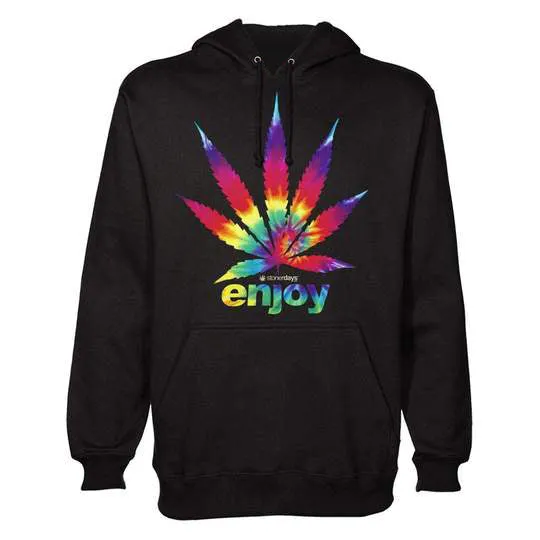 ENJOY TIE DYE HOODIE