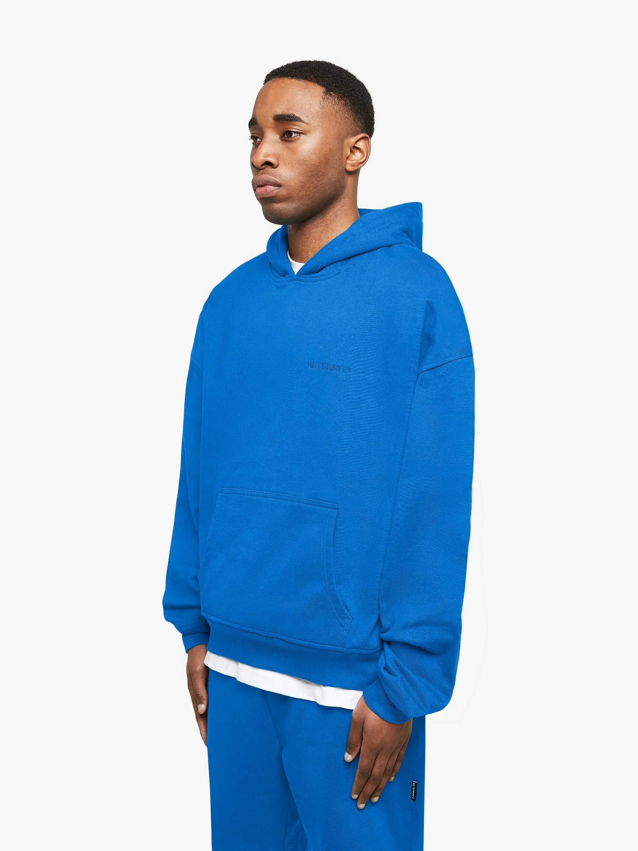 ESSENTIAL HOODIE - BLUE