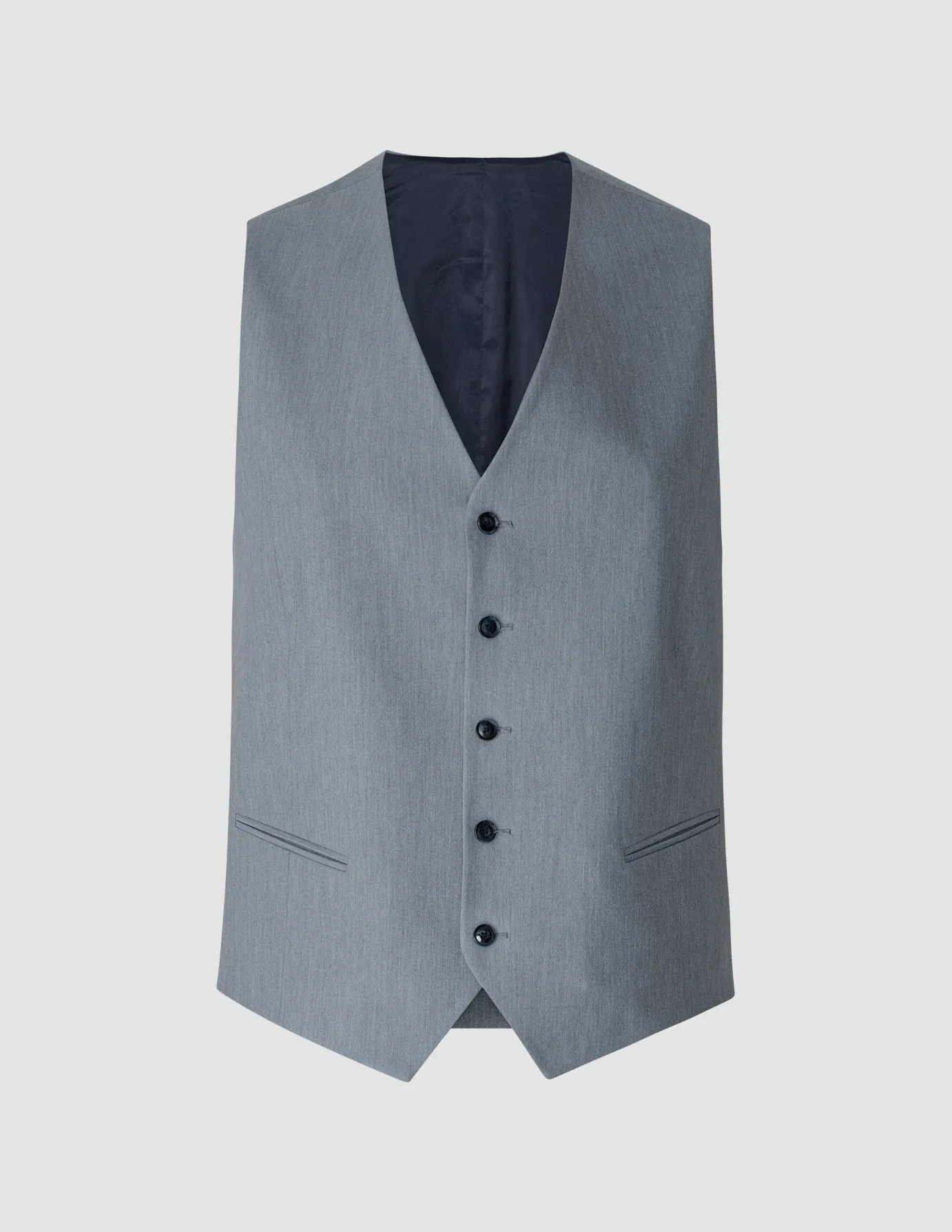 Essential Vest Light Blue Melange