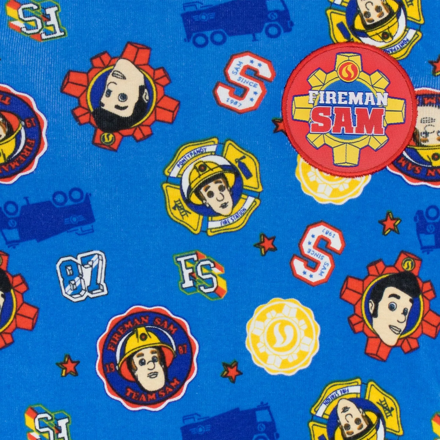 Fireman Sam Pajamas - Sam & Elvis