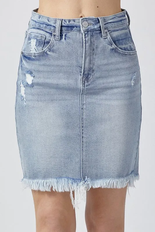 Folsom Denim Mini Skirt