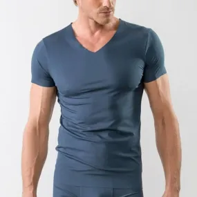 Freeform Cotton Seamless V Neck Tee