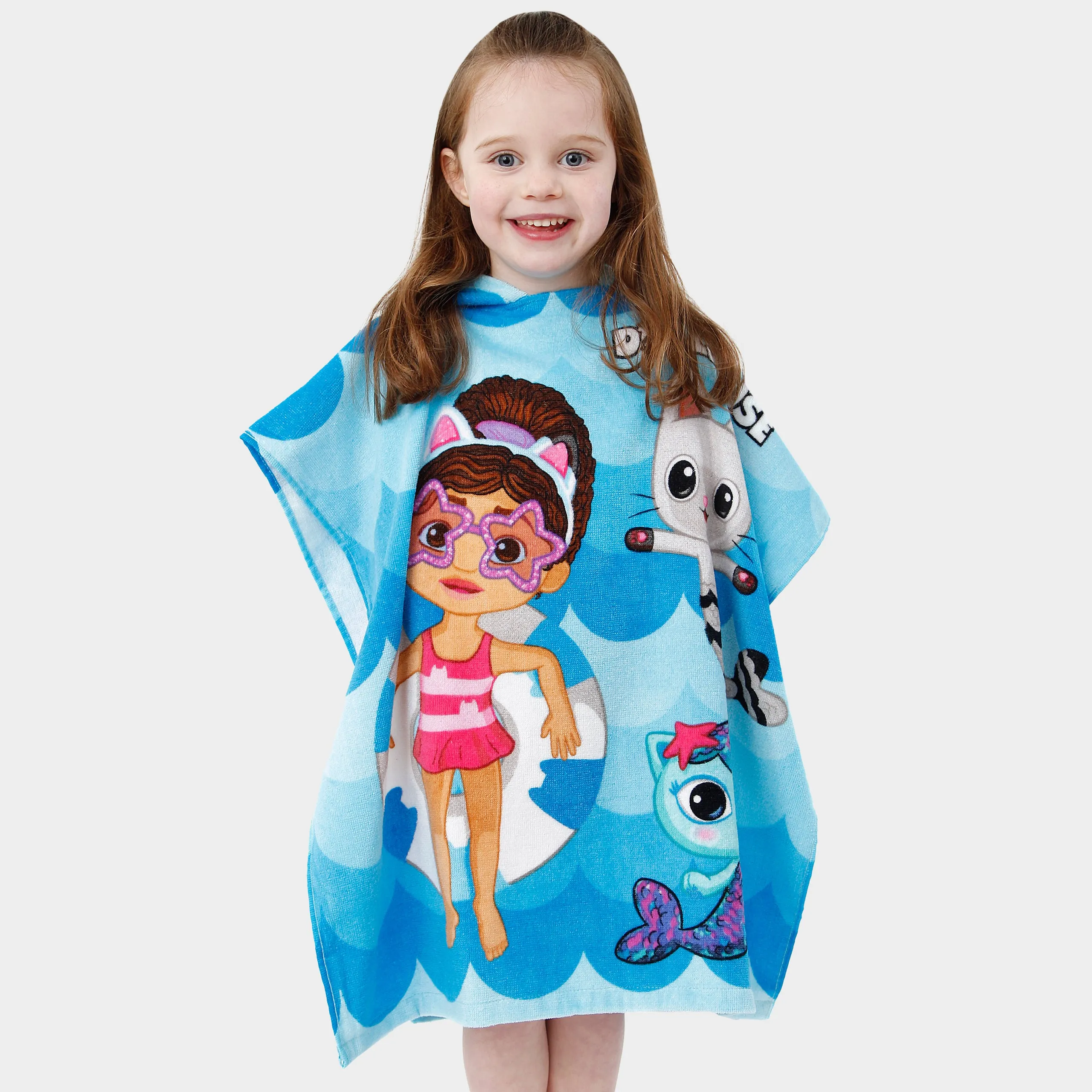 Gabby's Dollhouse Towel Poncho