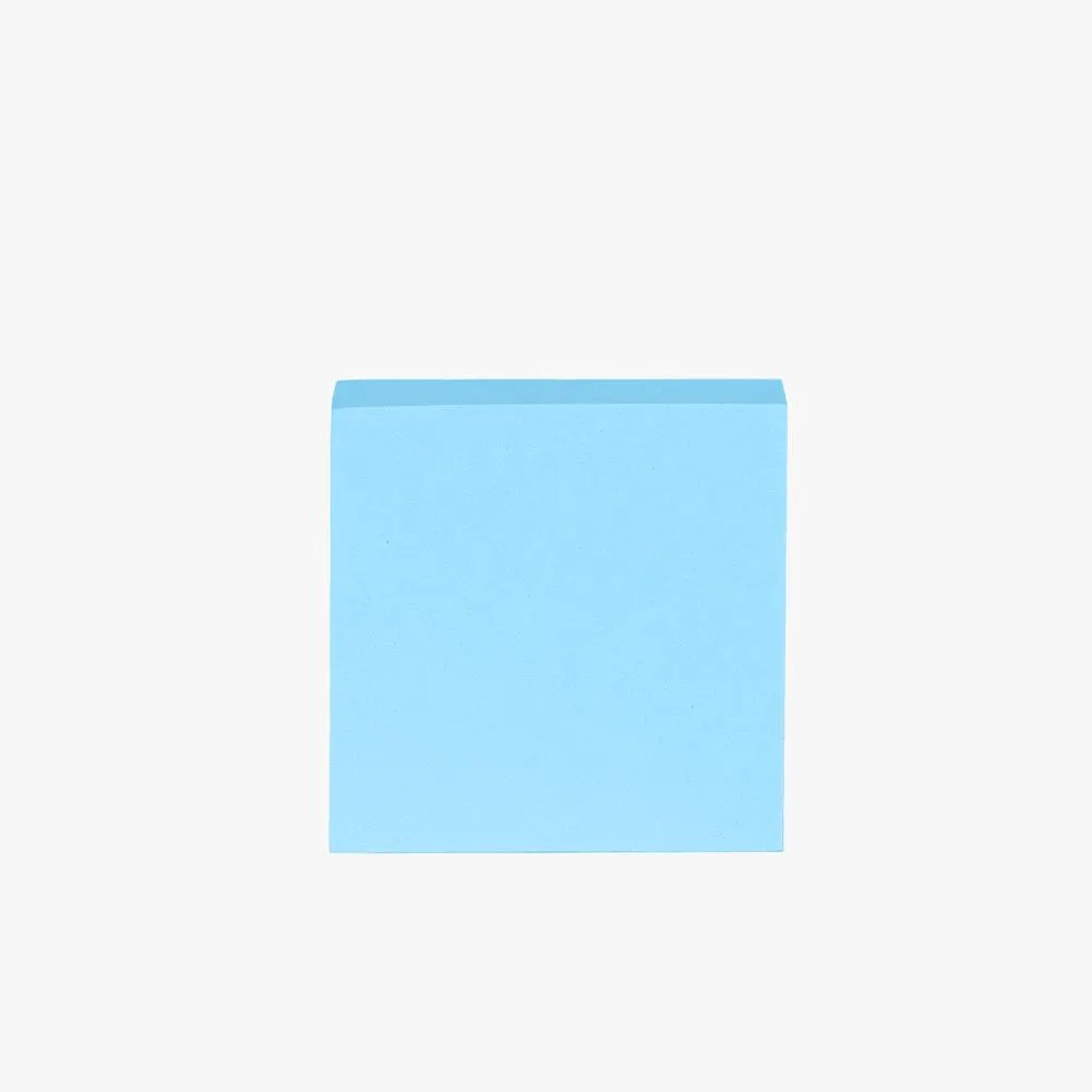 Geometric Foam Styling Props for Photography - Short Square 10cm (Powder Blue)