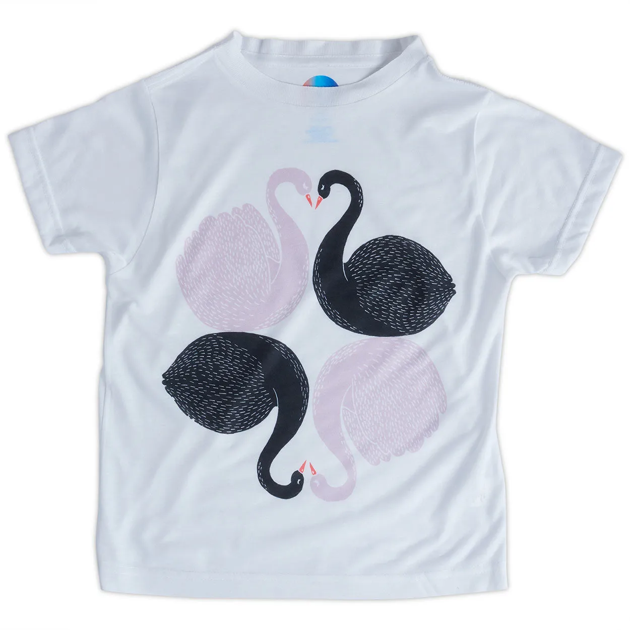 Girls Love Swans Graphic T-shirt