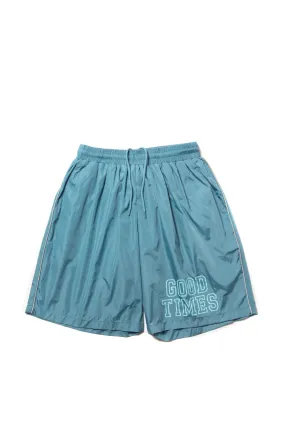 GOOD TIMES 3M PIPING AQUA SHORTS SKY BLUE