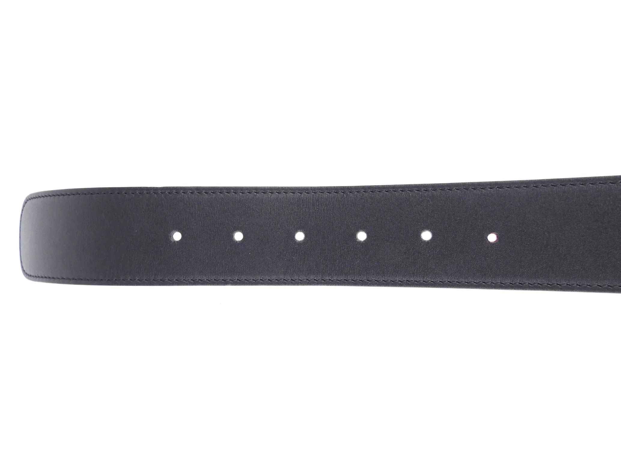 Gucci Black Calf Leather Rhinestone and Pearl Embellished Queen Margaret Bee Buckle Belt - 85 / 34