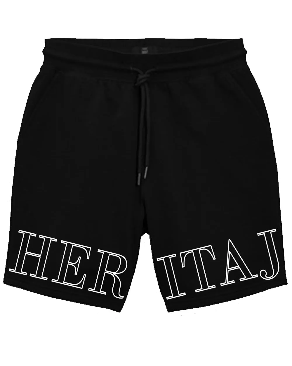 HERITAJ-ICONIC LOGO OUTLINE SHORTS