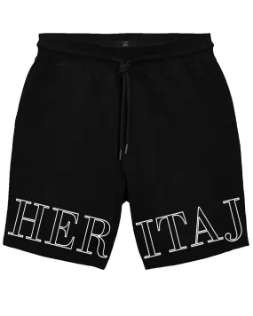 HERITAJ-ICONIC LOGO OUTLINE SHORTS