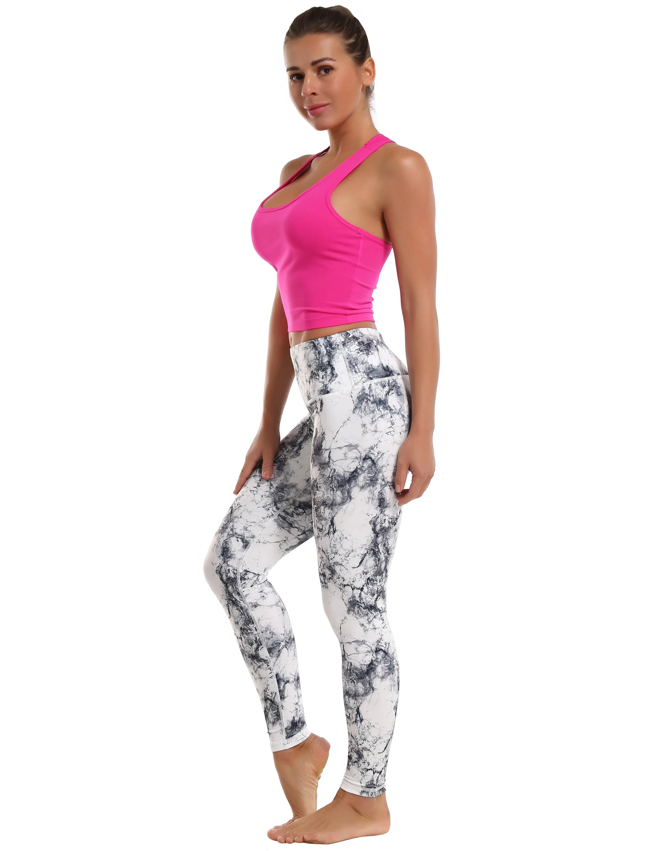 High Waist yogastudio Pants arabescato_yogastudio